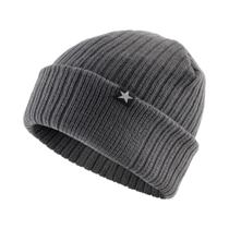 Gorro De Lã Tricotado Para Homens, Cor Sólida, Dupla Camada, Grosso, Para Inverno, Boné Para Esqui Gorro De Lã Tricotado Para Homens, Cor Sólida, Dupla Camada, Grosso, Para Inverno, Boné Para Esqui