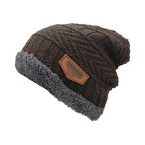 Gorro de Malha de Inverno Quente e Grosso - Unissex - Sem Aba