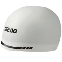 Gorro de Natación ARENA 3D Suave de Silicona Unisex Mediano Blanco