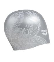 Gorro de Natación Arena Sirene de Silicona Plateado Elástico Talla Única