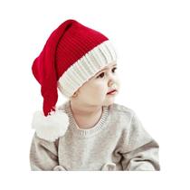 Gorro De Natal Tricotado Fofo Com Pom Pom Para Bebês E Adultos, Gorro De Papai Noel Macio, Presente Gorro De Natal Tricotado Fofo Com Pom Pom Para Bebês E Adultos, Gorro De Papai Noel Macio, Presente