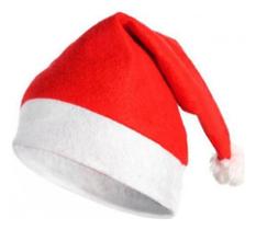 Gorro de Papai Noel Mamãe Noel Vermelho Natal
