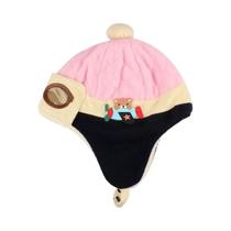 Gorro De Piloto Quente De Inverno Para Meninos E Meninas, Chapéu Bomber De Crochê Com Protetor De