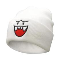 Gorro De Tricô Bordado Com Rosto Feliz, Quente E Fofo Para Homens E Mulheres, Presente De Inverno, Gorro De Tricô Bordado Com Rosto Feliz, Quente E Fofo Para Homens E Mulheres, Presente De Inverno,