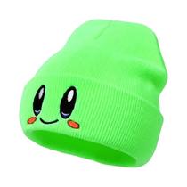Gorro De Tricô Com Bordado Em Cores Candy, Estilo Casual E À Prova De Frio Para Mulheres E Homens