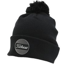 Gorro de Tricô Quente Titleist Boardwalk com Pom Pom Preto