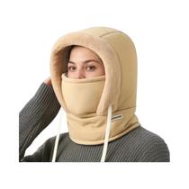 Gorro De Veludo Quente Unissex Com Proteção Para as Orelhas Para Ciclismo, Proteção Contra O Frio No