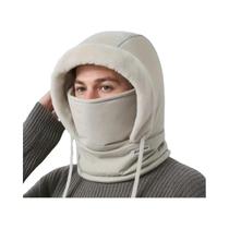 Gorro De Veludo Quente Unissex Com Proteção Para as Orelhas Para Ciclismo, Proteção Contra O Frio No