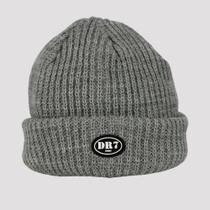 Gorro DR7 Street Logo Circle - Cinza