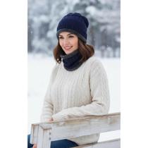 Gorro e Gola Lã Pelúcia Quente Inverno: Aqueça-se! Gorro e Gola Lã Pelúcia Quente Inverno: Aqueça-se!