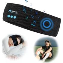 Gorro Esportivo com Bluetooth para Corrida Noturna - BLACK WATCH
