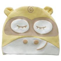 Gorro Fantasia Para Bebê 17x14cm Hippo Amarelo