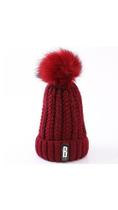 Gorro Feminino Com Pompom Forrado Com Lã - HL-44