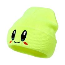 Gorro Feminino de Inverno - Quente, com Desenho de Anime e Bordado - Malha Elástica