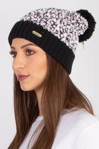 Gorro feminino de malha com pompom 60020 Gorro feminino de malha com pompom 60020