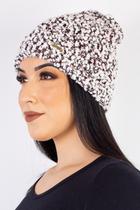 Gorro feminino de malha tricô 60021
