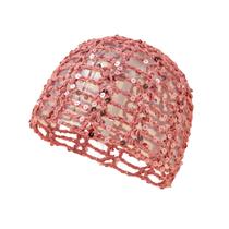 Gorro feminino Julpsk, de verão, glitter, lantejoulas, rosa Gorro feminino Julpsk, de verão, glitter, lantejoulas, rosa