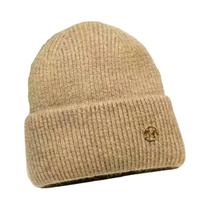 Gorro Feminino Quente De Lã De Coelho, Touca De Inverno Macia De Tricô Cor Sólida, Estilo Casual E Gorro Feminino Quente De Lã De Coelho, Touca De Inverno Macia De Tricô Cor Sólida, Estilo Casual E