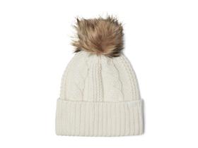 Gorro feminino THE NORTH FACE Oh Mega Fur Pom White Dune