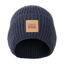 Gorro Feminino UGG Chunky Rib - Azul/Nylon/Lã