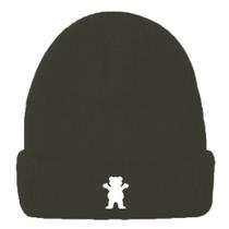 Gorro Grizzly OG Bear Embroidery Beanie Verde Escuro