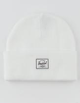 Gorro Herschel Elmer Branco em Tricô Canelado Acrílico Gorro Herschel Elmer Branco em Tricô Canelado Acrílico