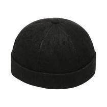 Gorro Hip Hop Quatro Estações Redondo Casual Primavera Outono Versátil Estilo Melão