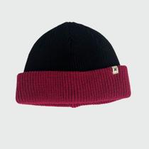 Gorro Hurley Double Color Preto e Rosa