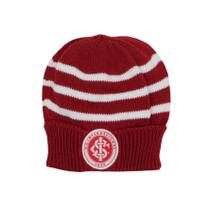 Gorro infantil listrado vermelho e branco oficial internacional