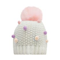 Gorro Infantil Pompom Color