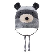Gorro Infantil Ursinho Cinza