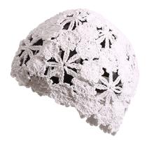 Gorro KEKY Soft Crochet para mulheres e meninas bege