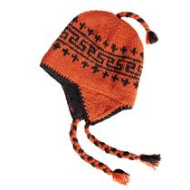 Gorro KOSHI de Lana Sherpa Hecho a Mano con Orejeras de Microforro Polar