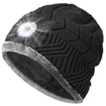 Gorro LED HIGHEVER, meias de Natal para homens