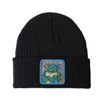 Gorro Leos Winter Warm Hats, tricotado, desleixado, com algemas, boné A