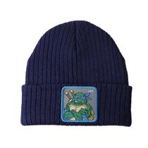 Gorro Leos Winter Warm Hats, tricotado, desleixado, com algemas, boné A