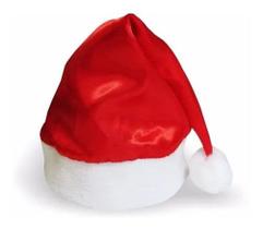 Gorro Linha Luxo de Cetim Touca de Papai Noel - Wincy - Natal
