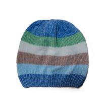Gorro listrado infantil - colorido - tamanho único - basic+ Gorro listrado infantil - colorido - tamanho único - basic+