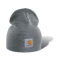 Gorro masculino de malha Carhartt, cinza mesclado, tamanho único Gorro masculino de malha Carhartt, cinza mesclado, tamanho único