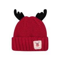Gorro MOSSTYUS Cute Reindeer Antlers para crianças de 3 a 8 anos