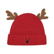 Gorro MOSSTYUS Cute Reindeer Moose, forrado com lã de inverno
