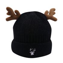 Gorro MOSSTYUS Cute Reindeer Moose Winter para mulheres e homens