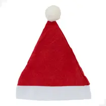 Gorro Natalino em Feltro Vermelho 26cm x 30cm - Acessório Ideal para Suas Festas Gorro Natalino em Feltro Vermelho 26cm x 30cm - Acessório Ideal para Suas Festas