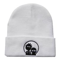 Gorro quente de inverno Rickks Mortyys Knit Slouchy Cuffed S Gorro quente de inverno Rickks Mortyys Knit Slouchy Cuffed S