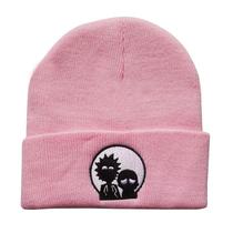 Gorro quente de inverno Rickks Mortyys Knit Slouchy Cuffed S Gorro quente de inverno Rickks Mortyys Knit Slouchy Cuffed S