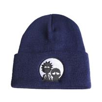 Gorro quente de inverno Rickks Mortyys Knit Slouchy Cuffed S Gorro quente de inverno Rickks Mortyys Knit Slouchy Cuffed S