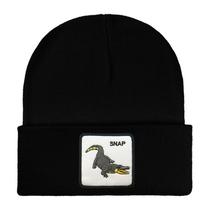 Gorro quente de inverno Snaps, boné de caveira tricotado e desleixado Gorro quente de inverno Snaps, boné de caveira tricotado e desleixado