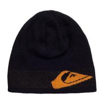 Gorro Quiksilver Double Omni Dupla Face WT24 Preto/Mostarda Gorro Quiksilver Double Omni Dupla Face WT24 Preto/Mostarda