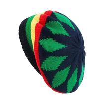 Gorro Rasta Jamaicano Multicolorido, Boné De Tricô Hip Hop Reggae Para Homens E Mulheres, Vestuário