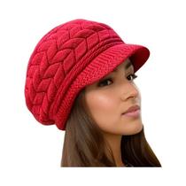 Gorro Retro De Inverno Para Mulheres, Quente E Fashion, Ideal Para Esqui, Camping E Corrida